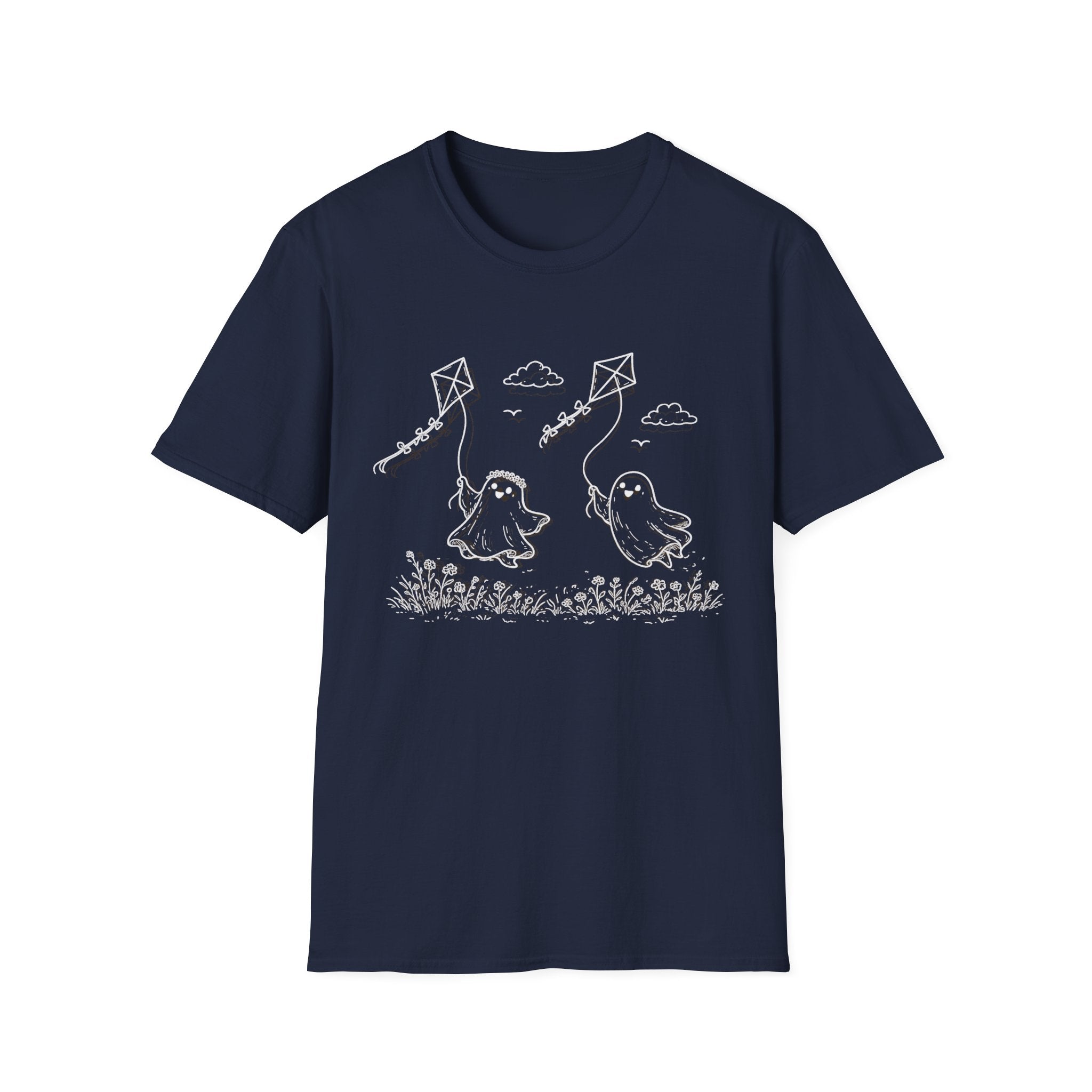 Kite Flying Ghosts Tee