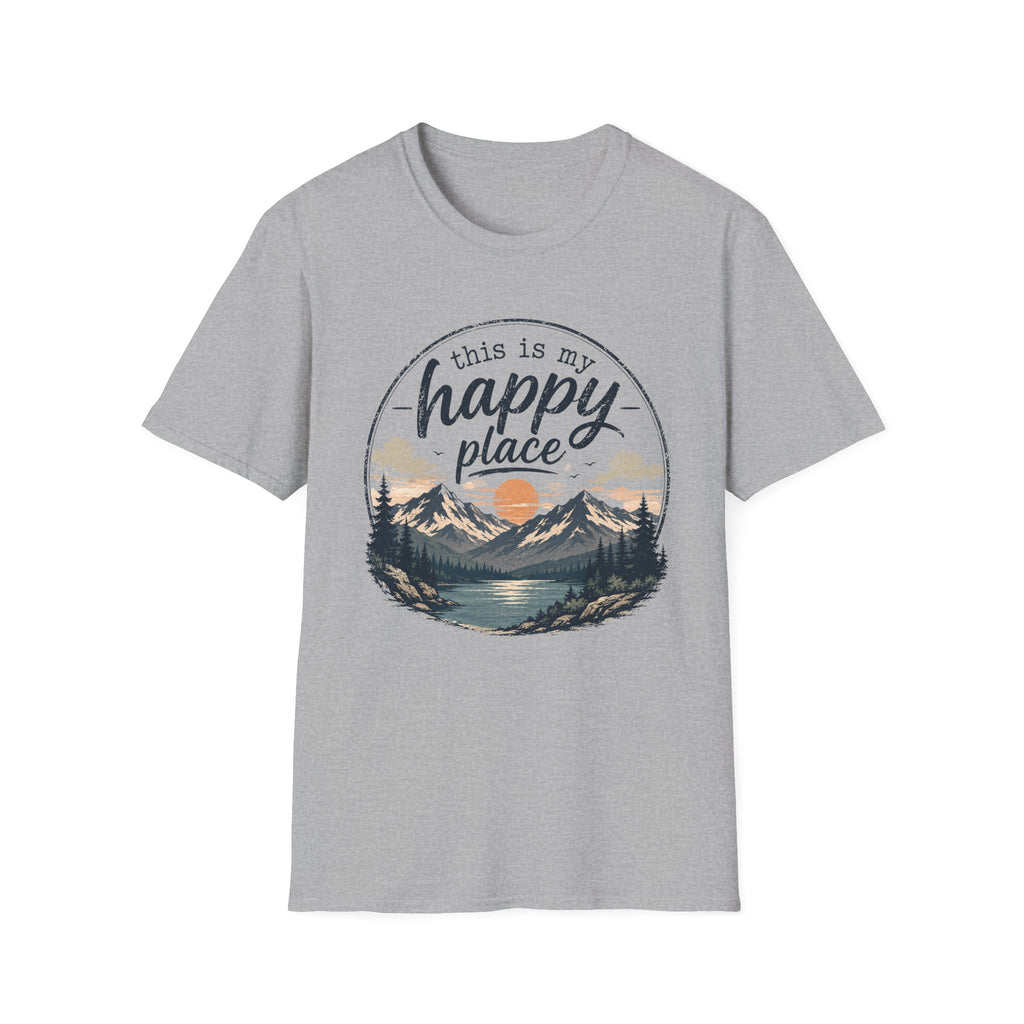 This Is My Happy Place Mountain Tee