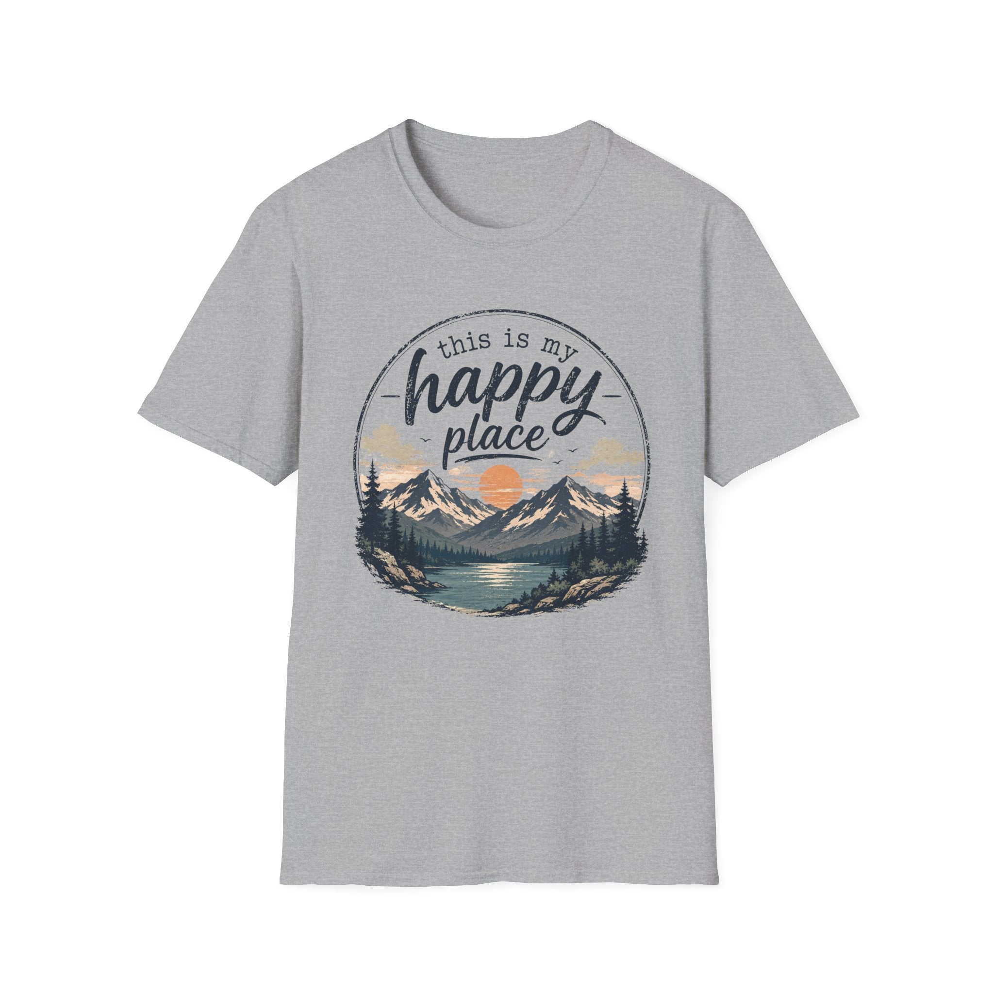 This Is My Happy Place Mountain Tee