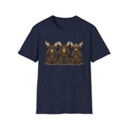 See No Hear No Speak No Moose Hikers Tee