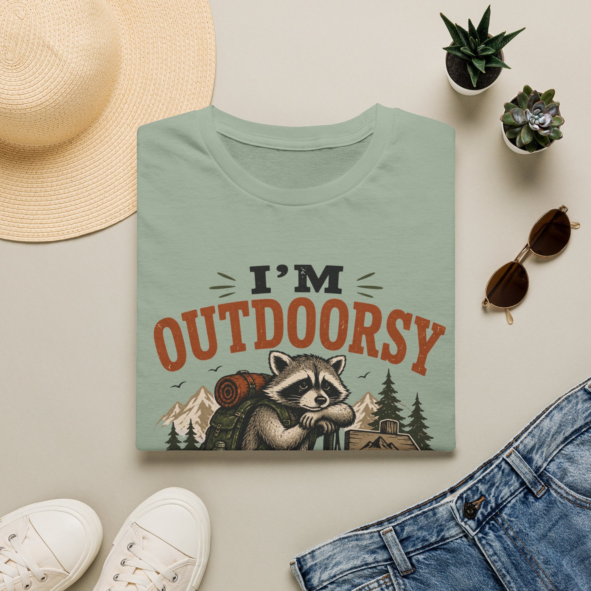 Outdoorsy in Theory Tee