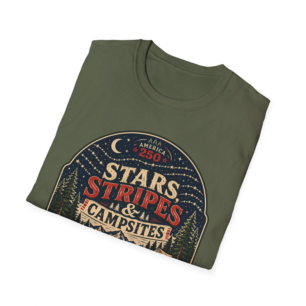 Stars, Stripes and Campsites Tee