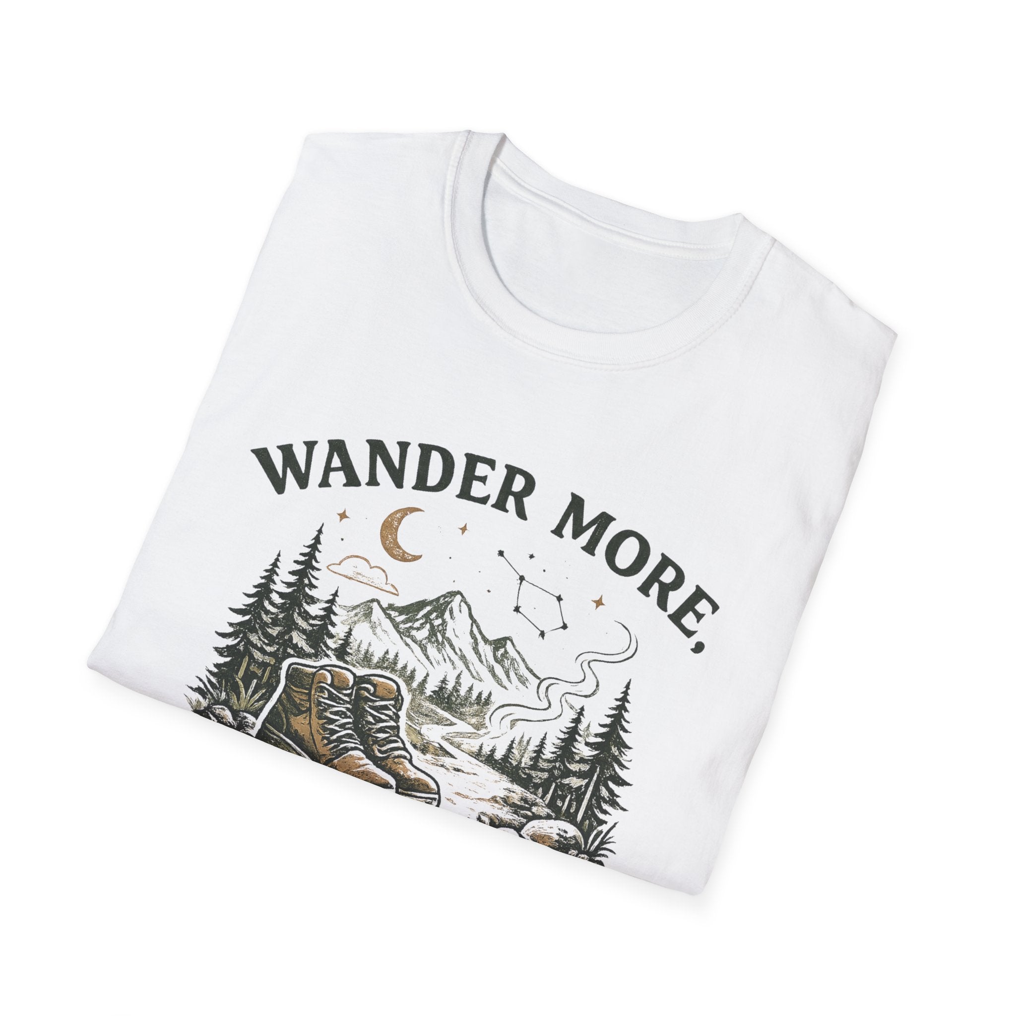 Wander More, Worry Less Tee