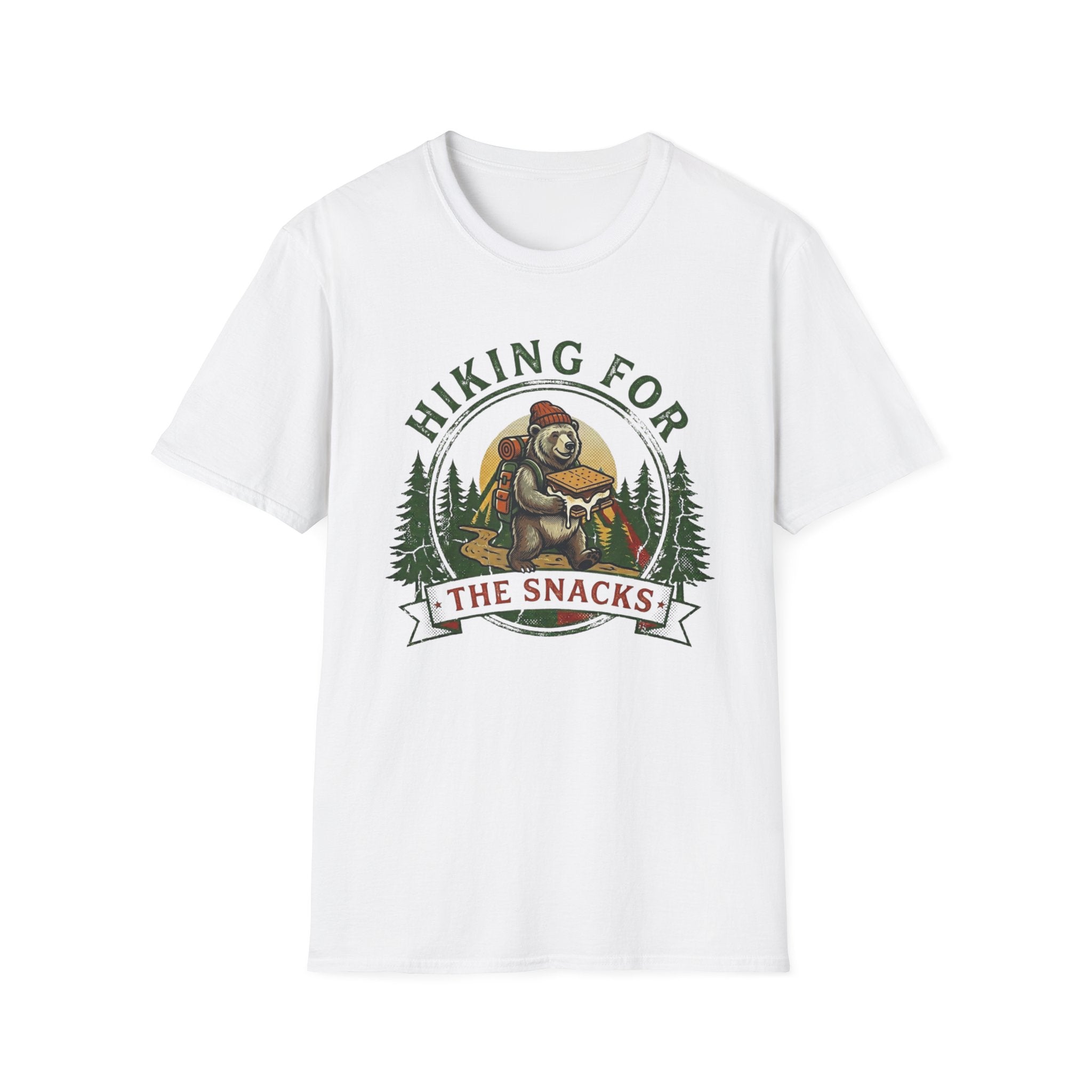Hiking for the Snacks Bear Tee