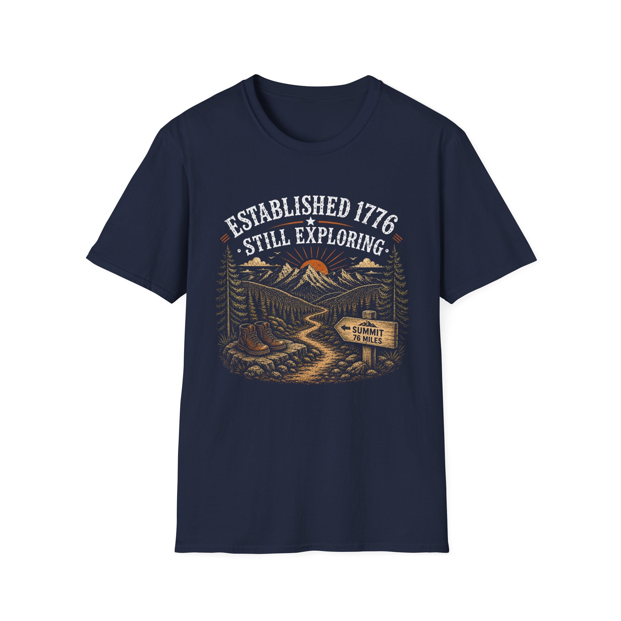 Established 1776 Still Exploring Tee