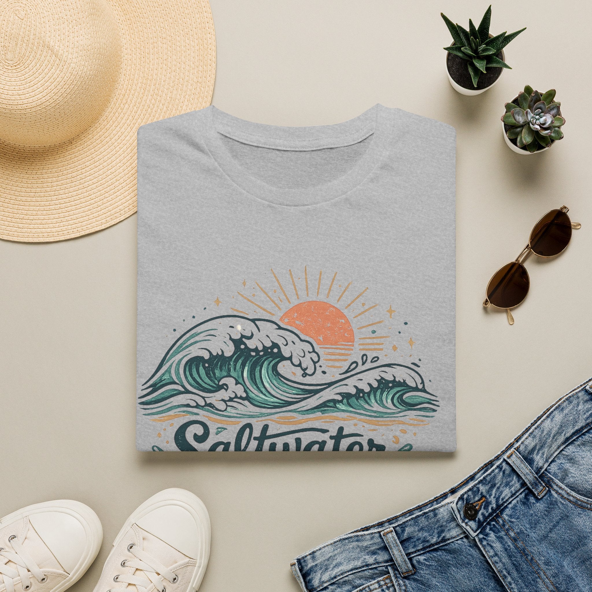 Saltwater Soul Vintage Surf Tee