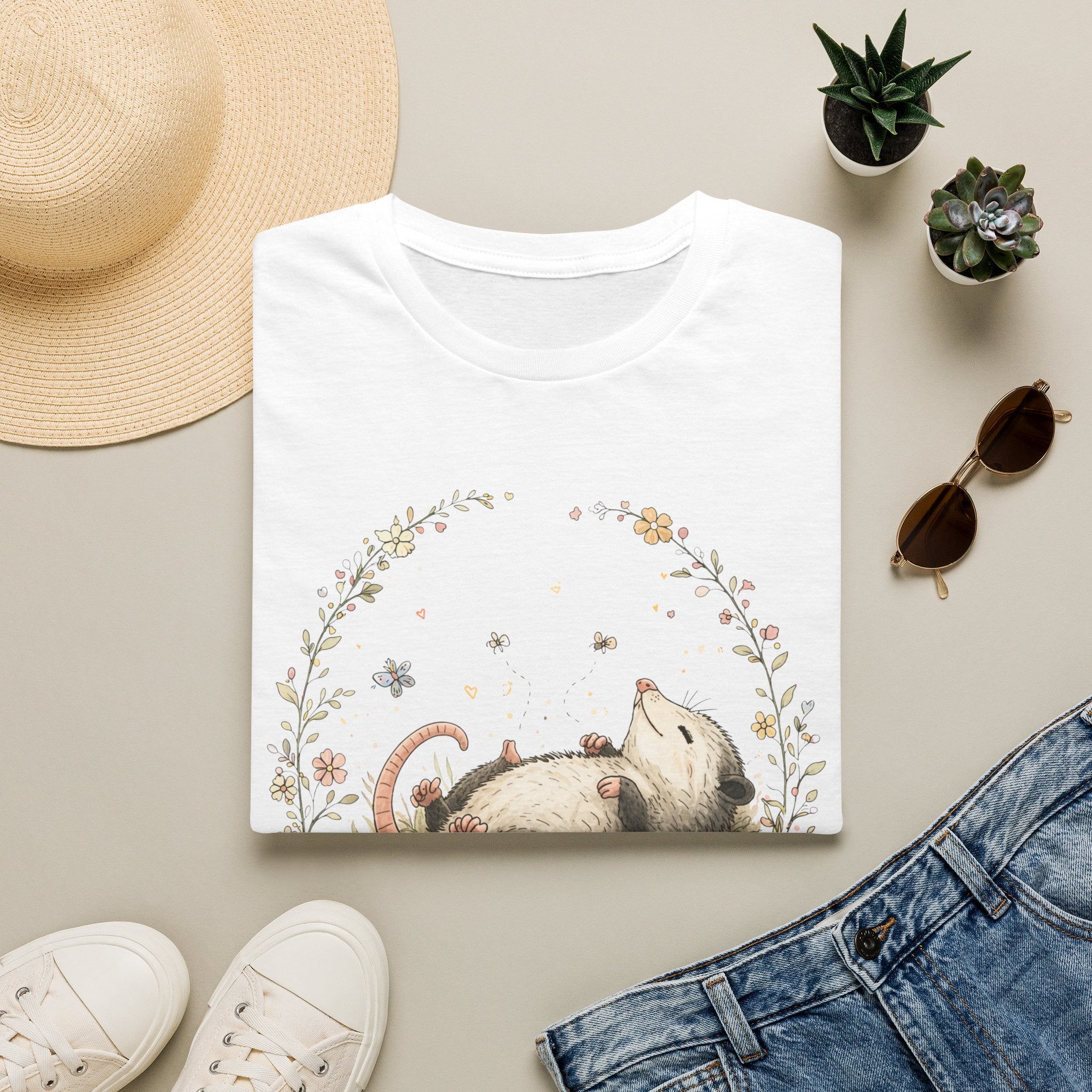 Opt Out Opossum Tee
