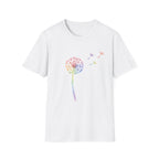 Rainbow Wishes Dandelion Tee