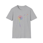 Rainbow Wishes Dandelion Tee