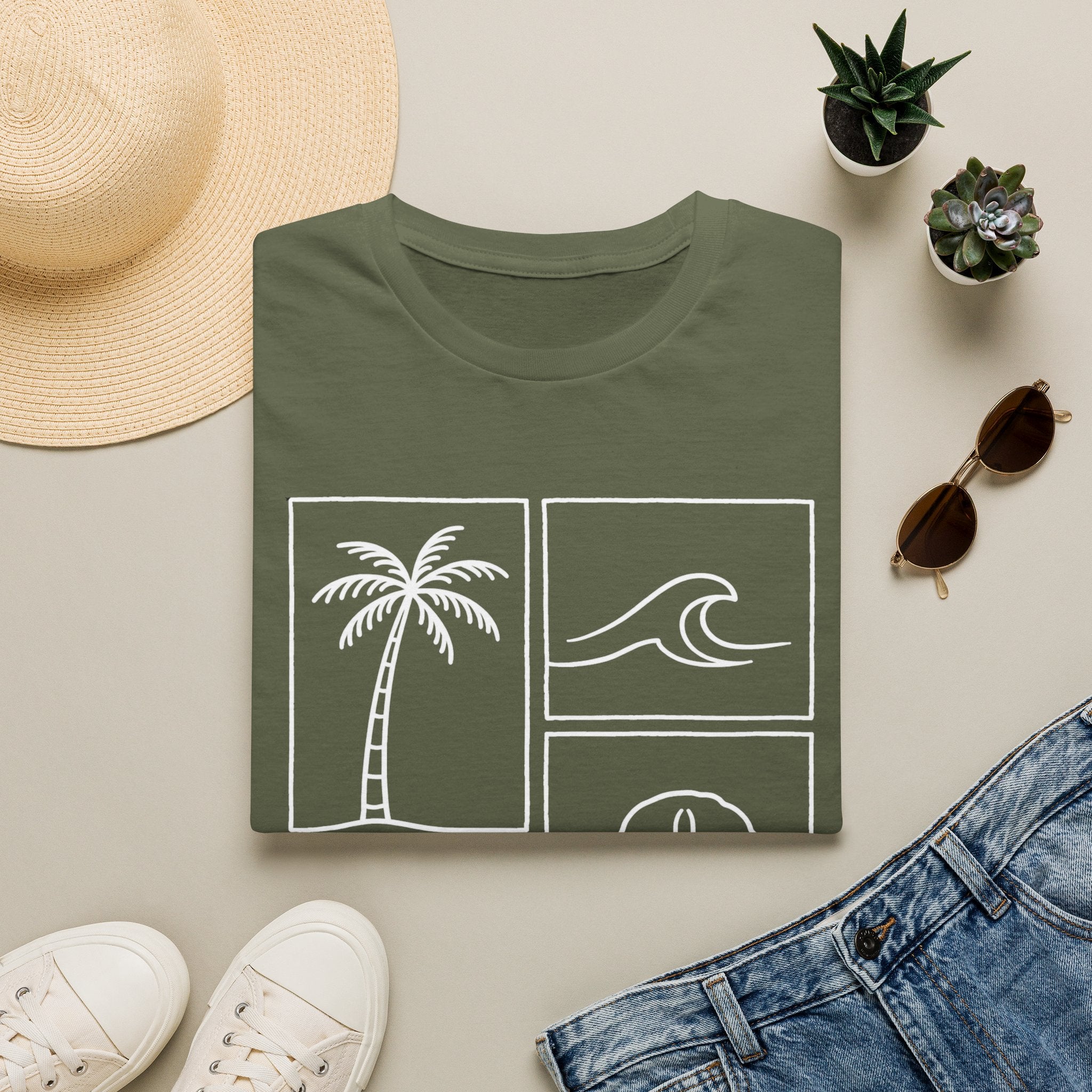 Coastal Collage Tee
