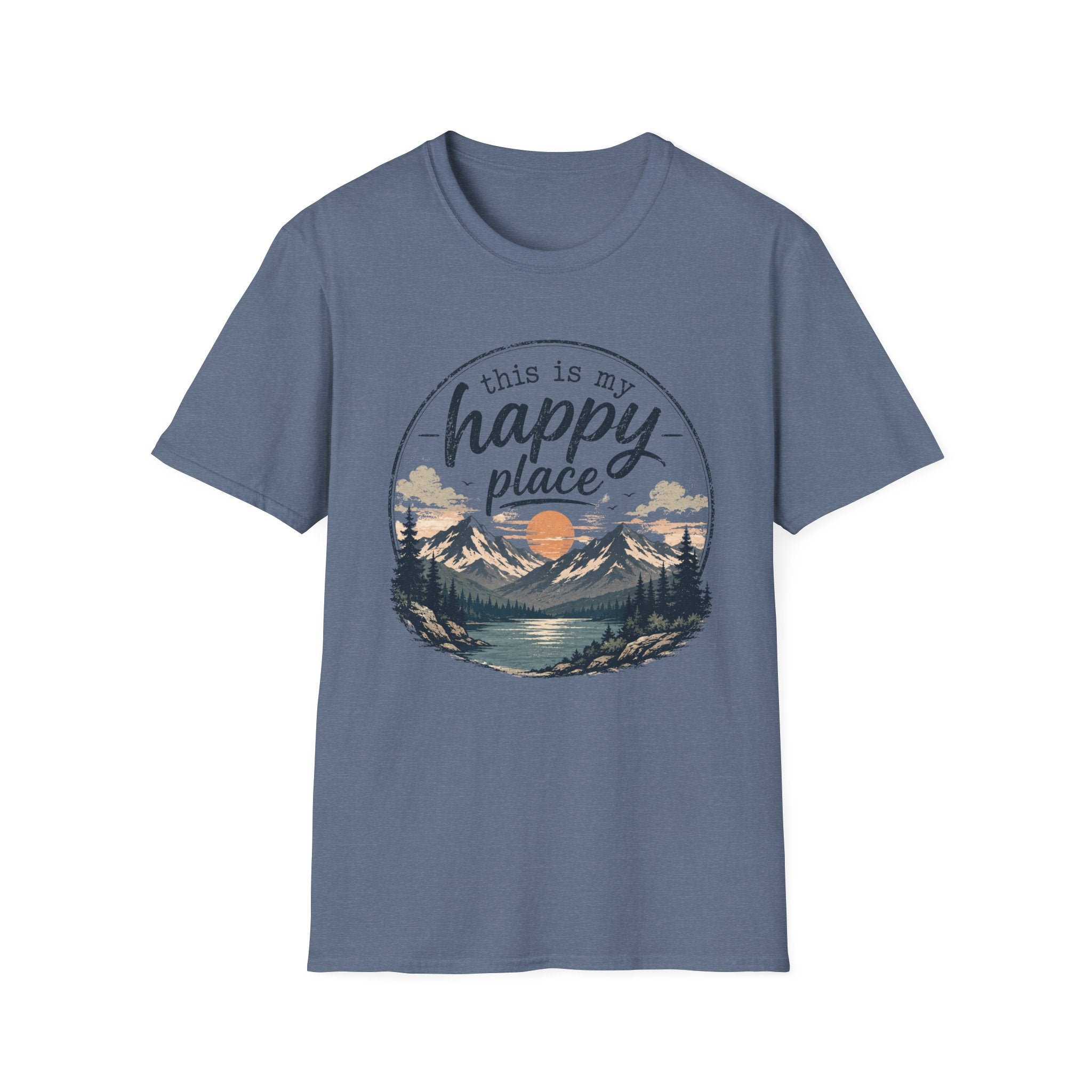 This Is My Happy Place Mountain Tee