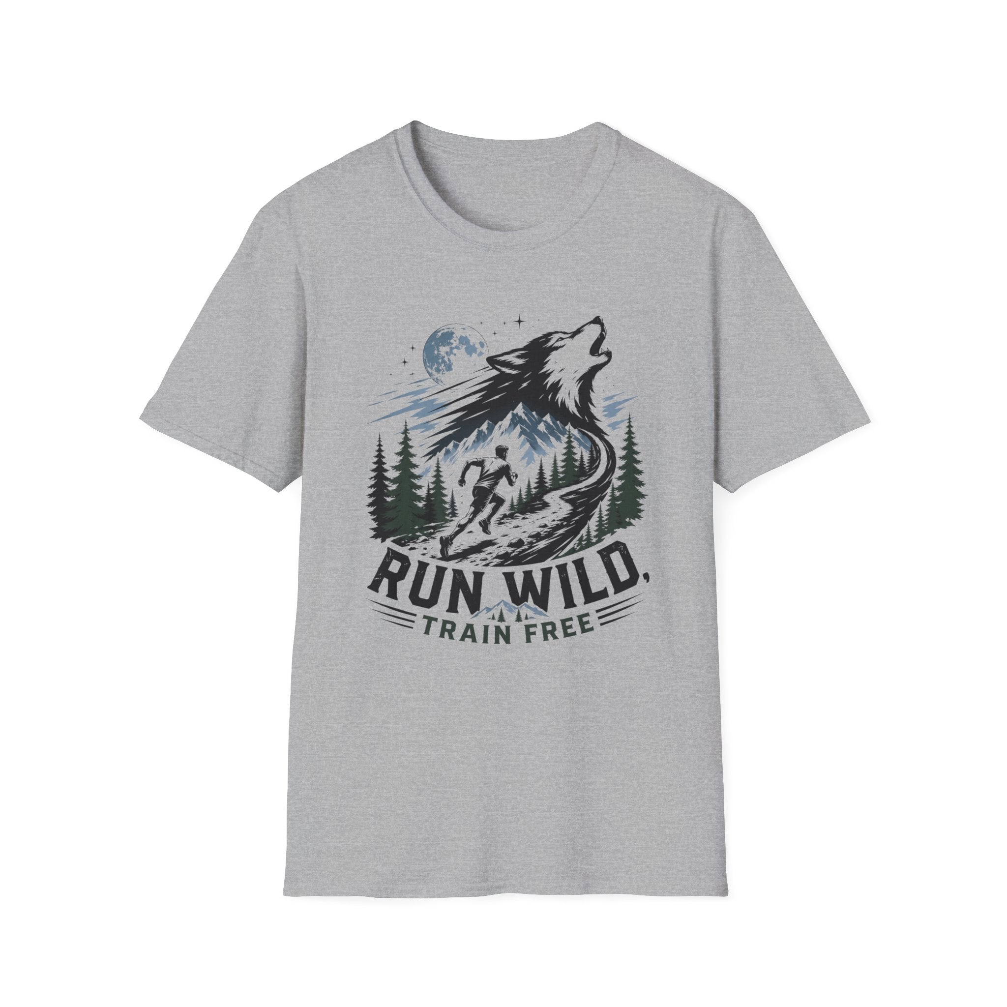 Run Wild, Train Free Trail Running Tee