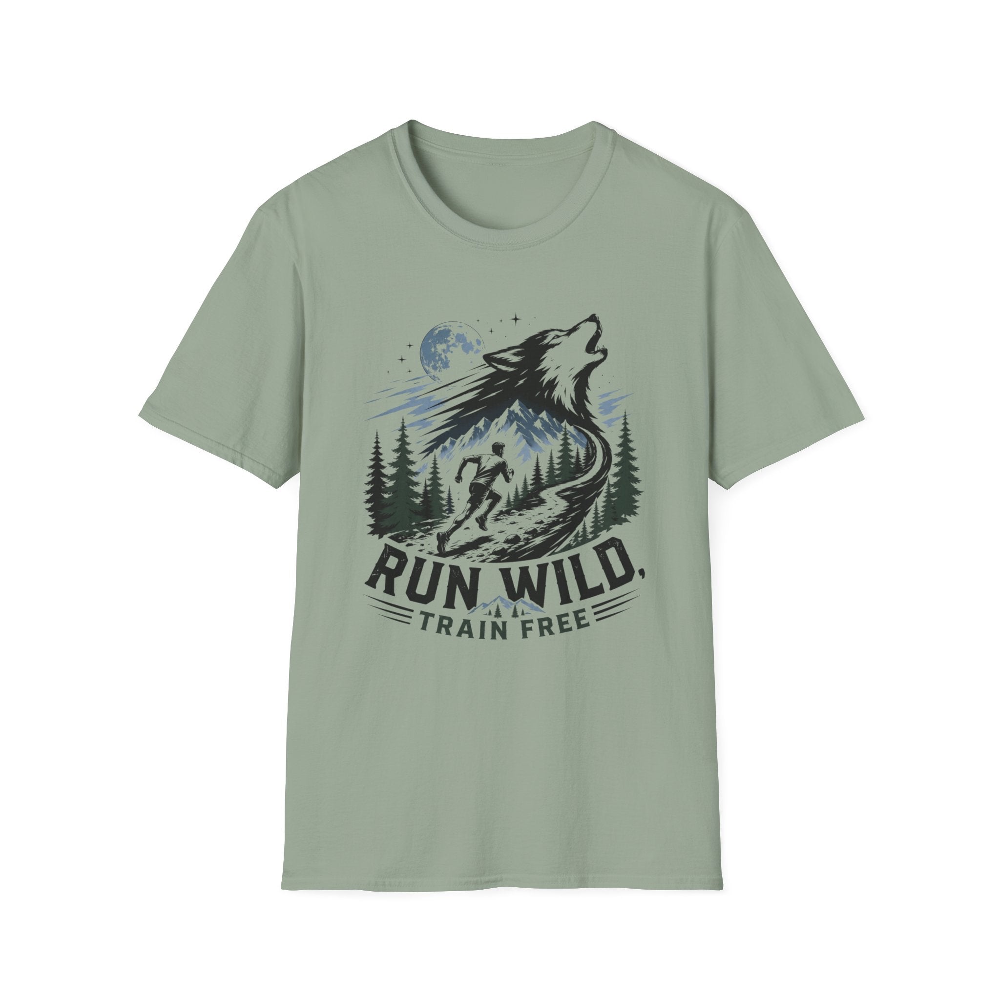 Run Wild, Train Free Trail Running Tee