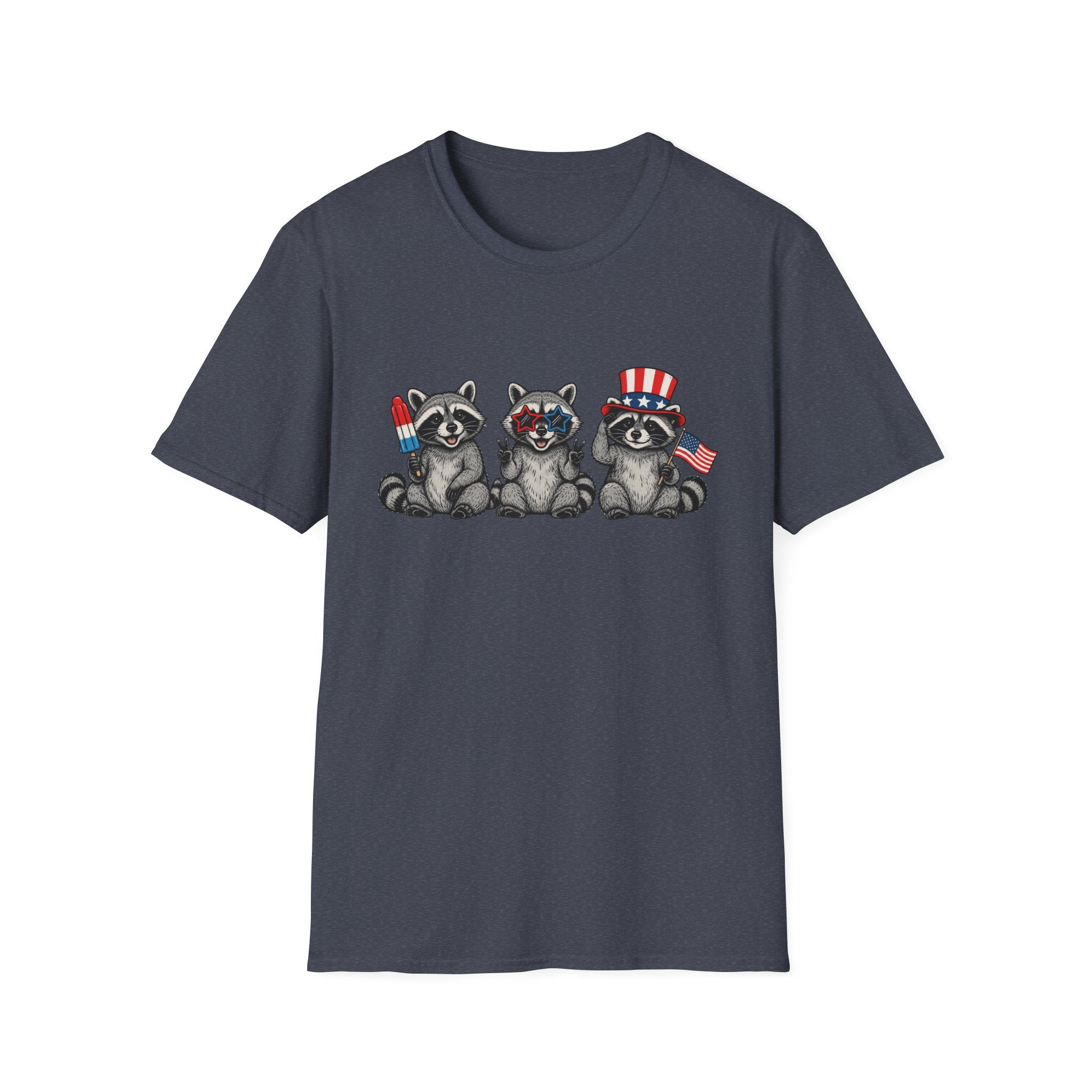 Feral and Free Raccoon Tee
