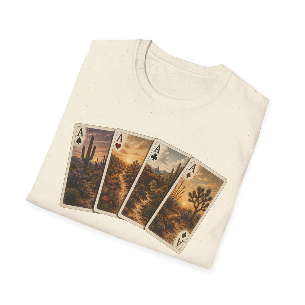 Desert Ace Playing Cards Tee