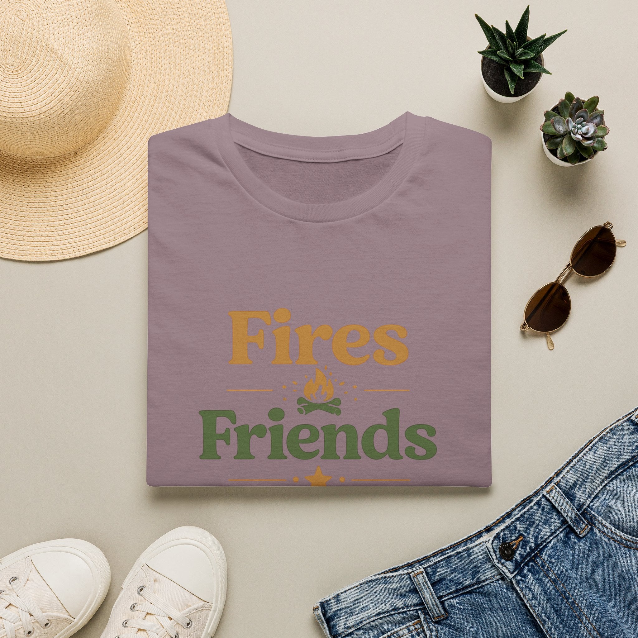Fires, Friends & Forest Tee