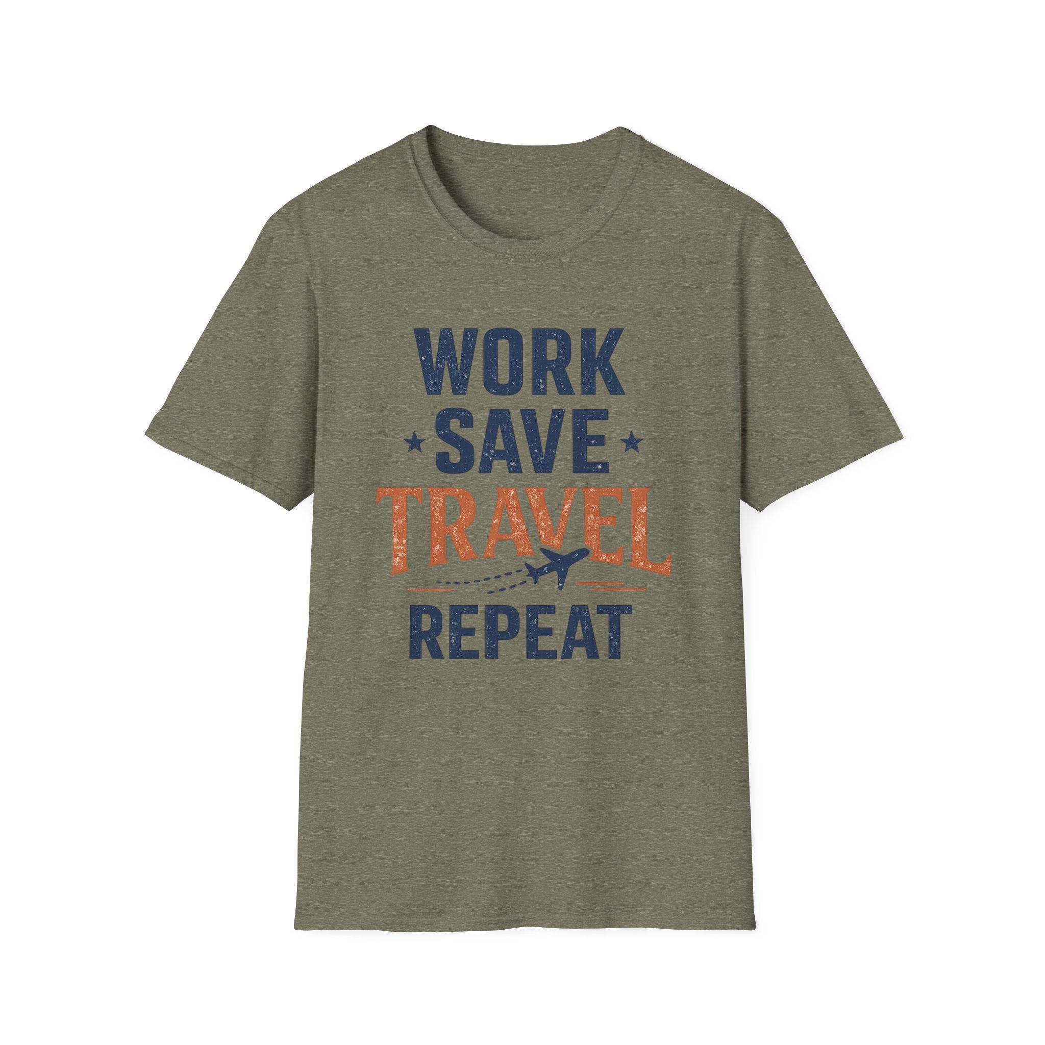 Work Save Travel Repeat Tee