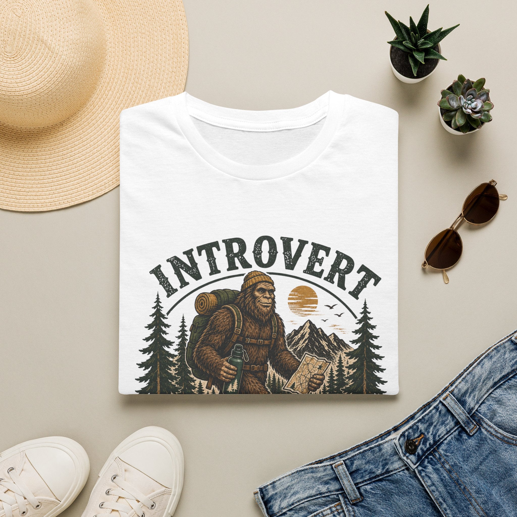 Introvert Hiking Club Tee