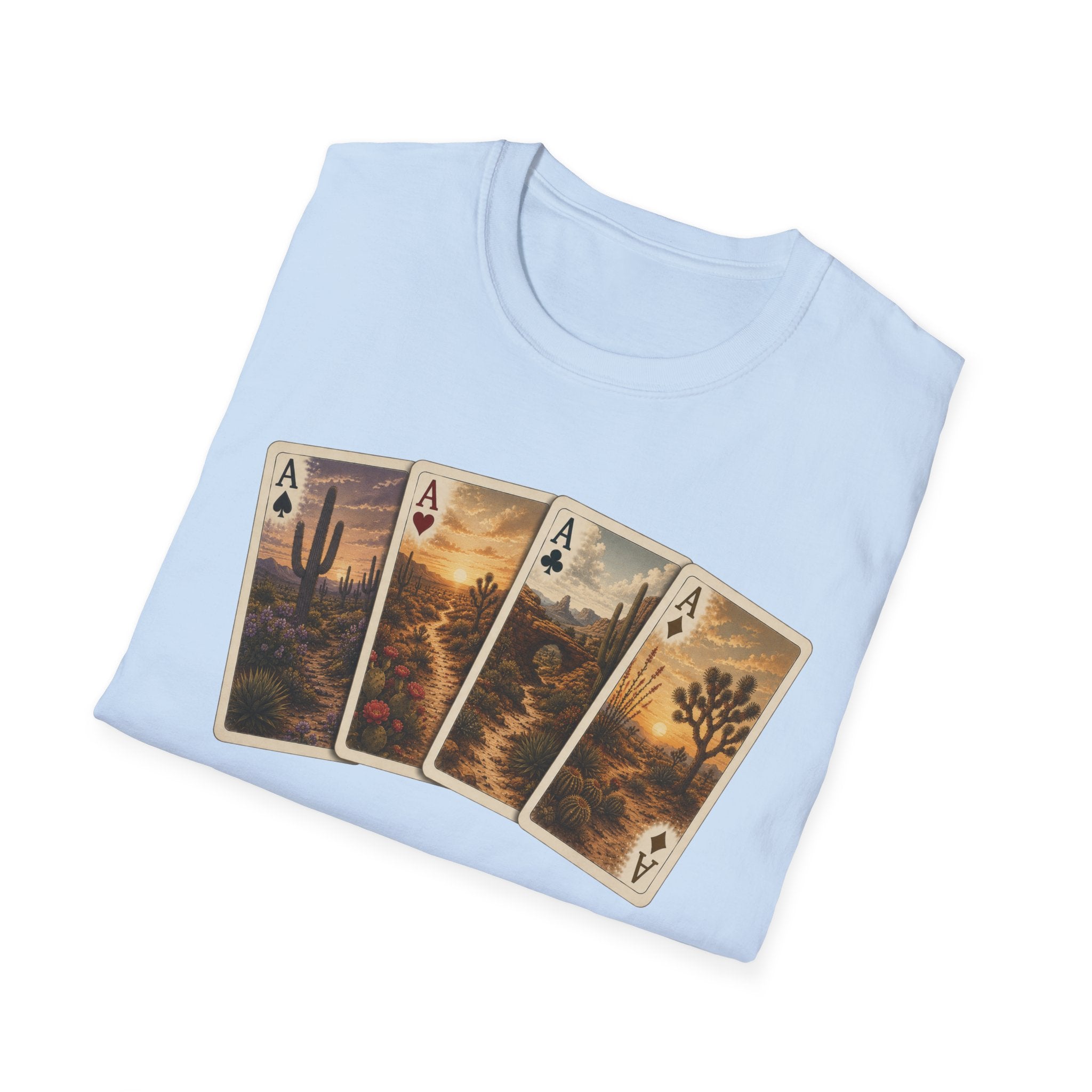 Desert Ace Playing Cards Tee