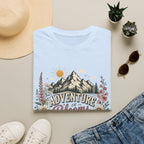 Adventure Blooms Here Tee