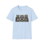 See No Hear No Speak No Raccoon Hikers Tee