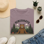 Hibernate Stretch Repeat Bear Yoga Tee