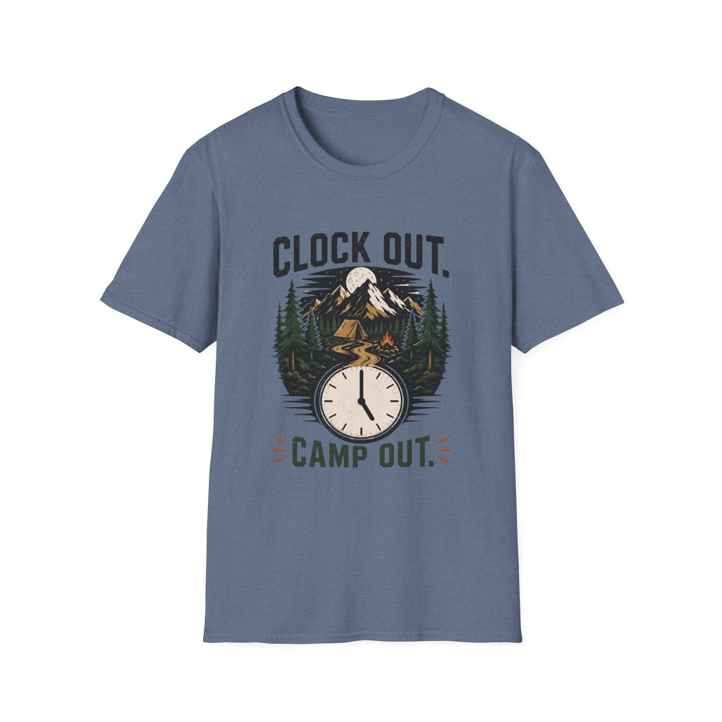 Clock Out Camping Tee