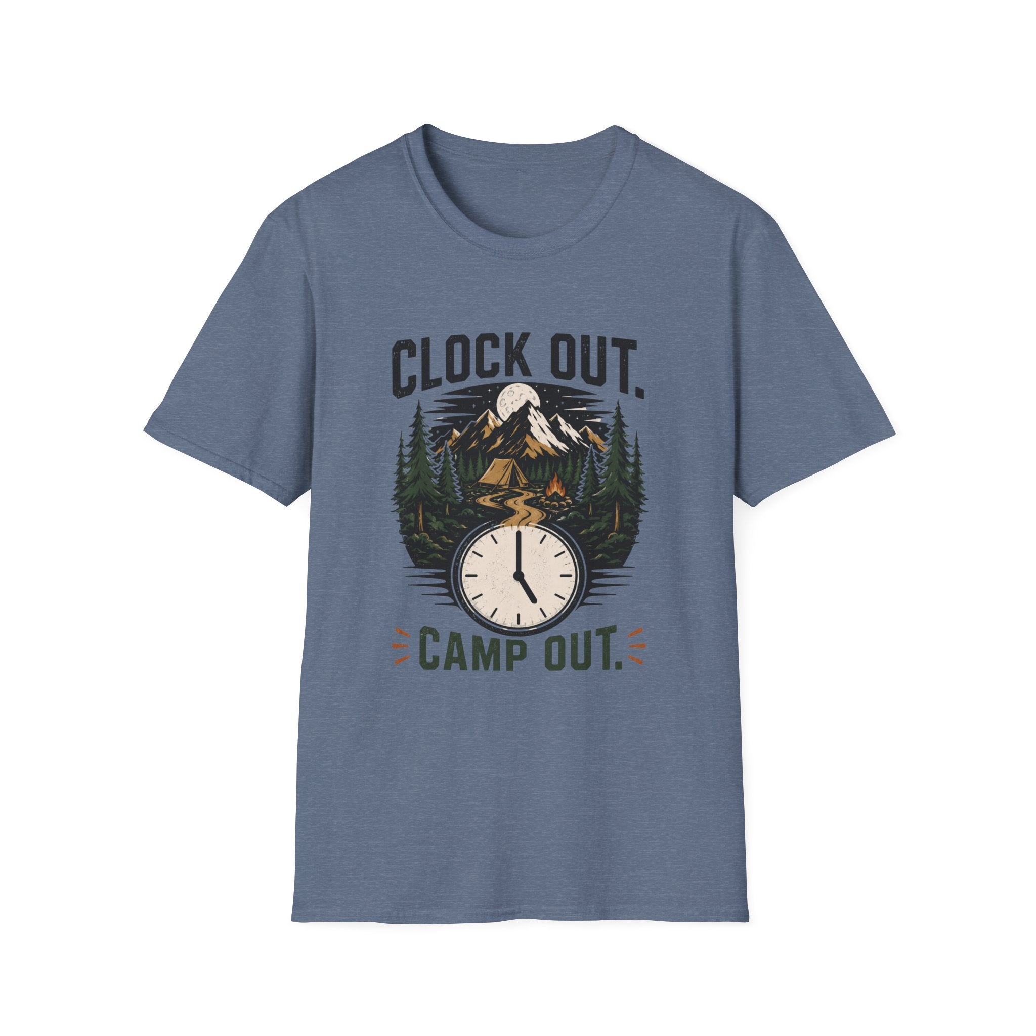 Clock Out Camping Tee