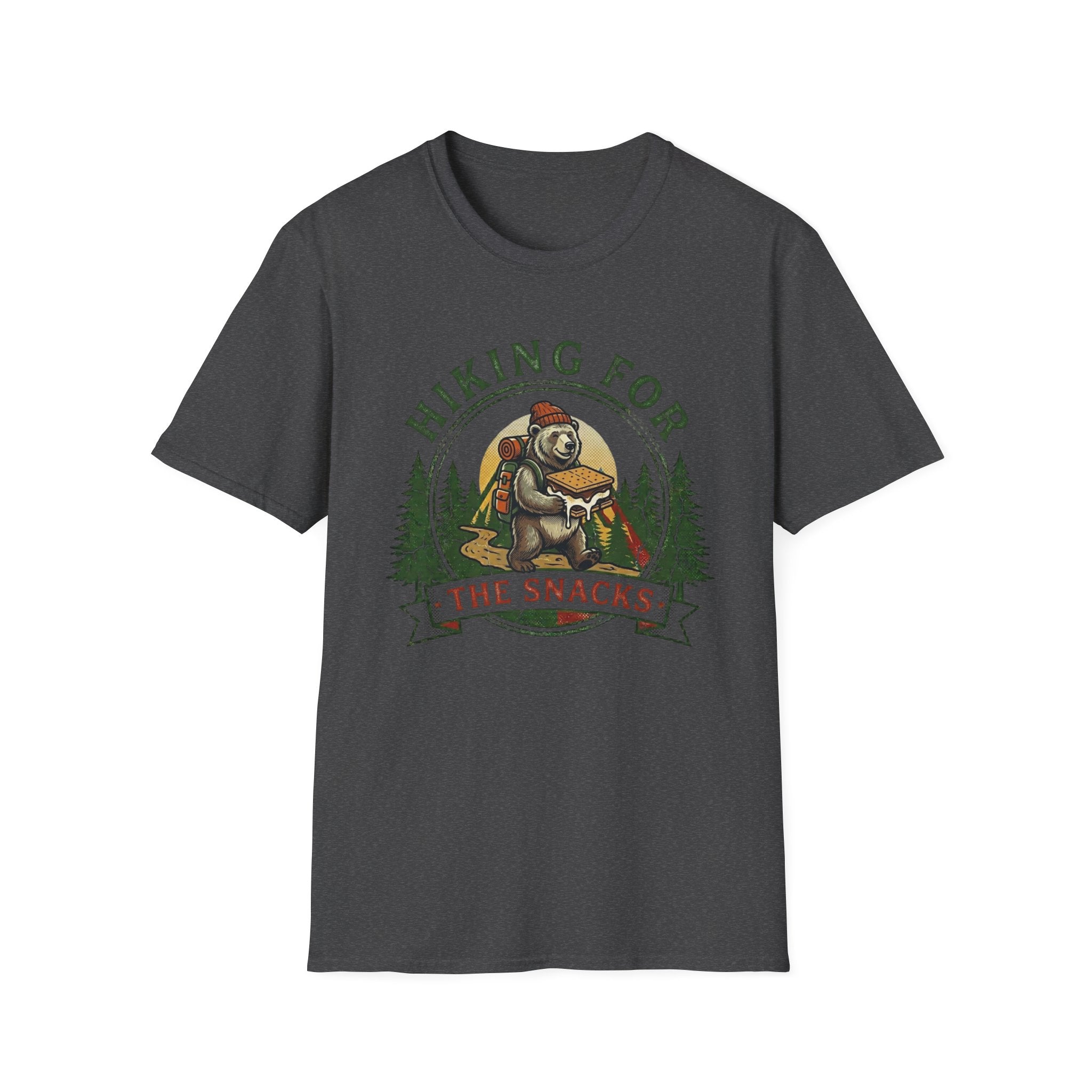 Hiking for the Snacks Bear Tee