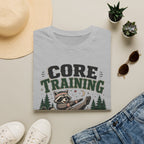Core Training Raccoon Workout Tee