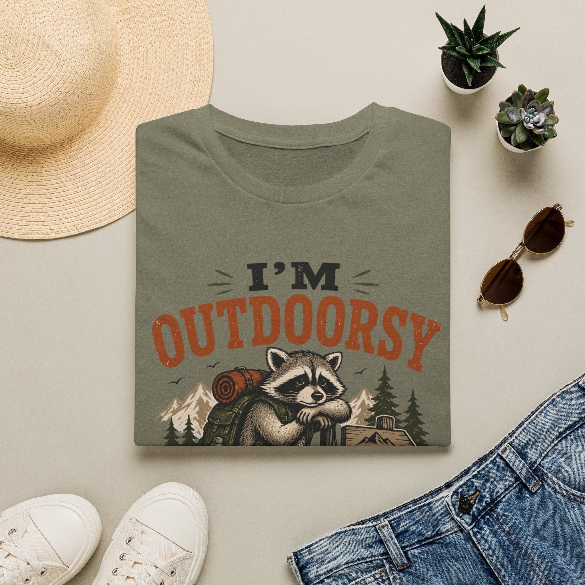 Outdoorsy in Theory Tee