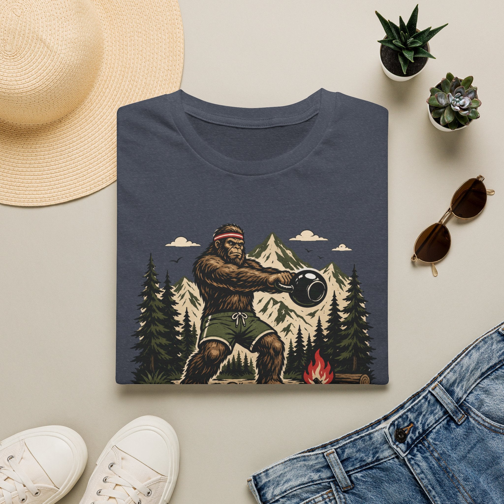 Bigfoot Kettlebell Tee