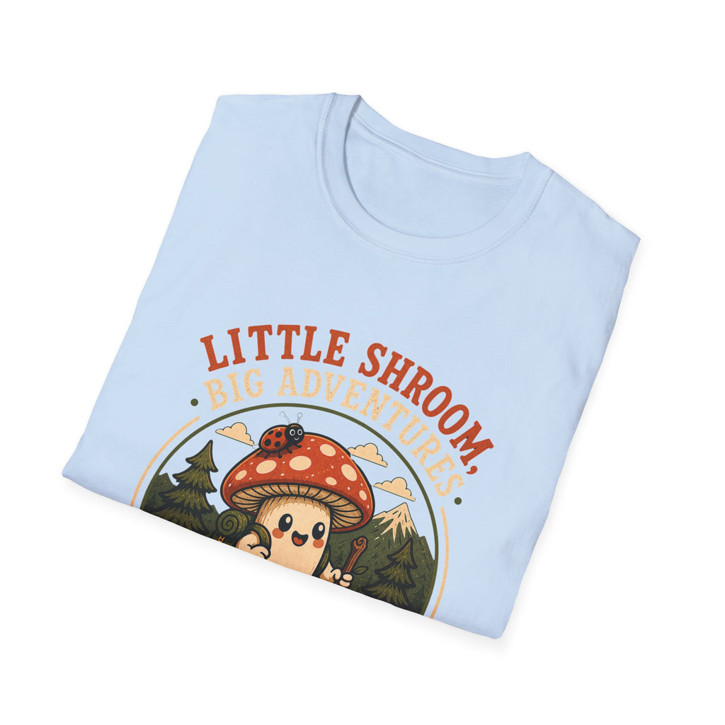Little Shroom, Big Adventures Mushroom Tee