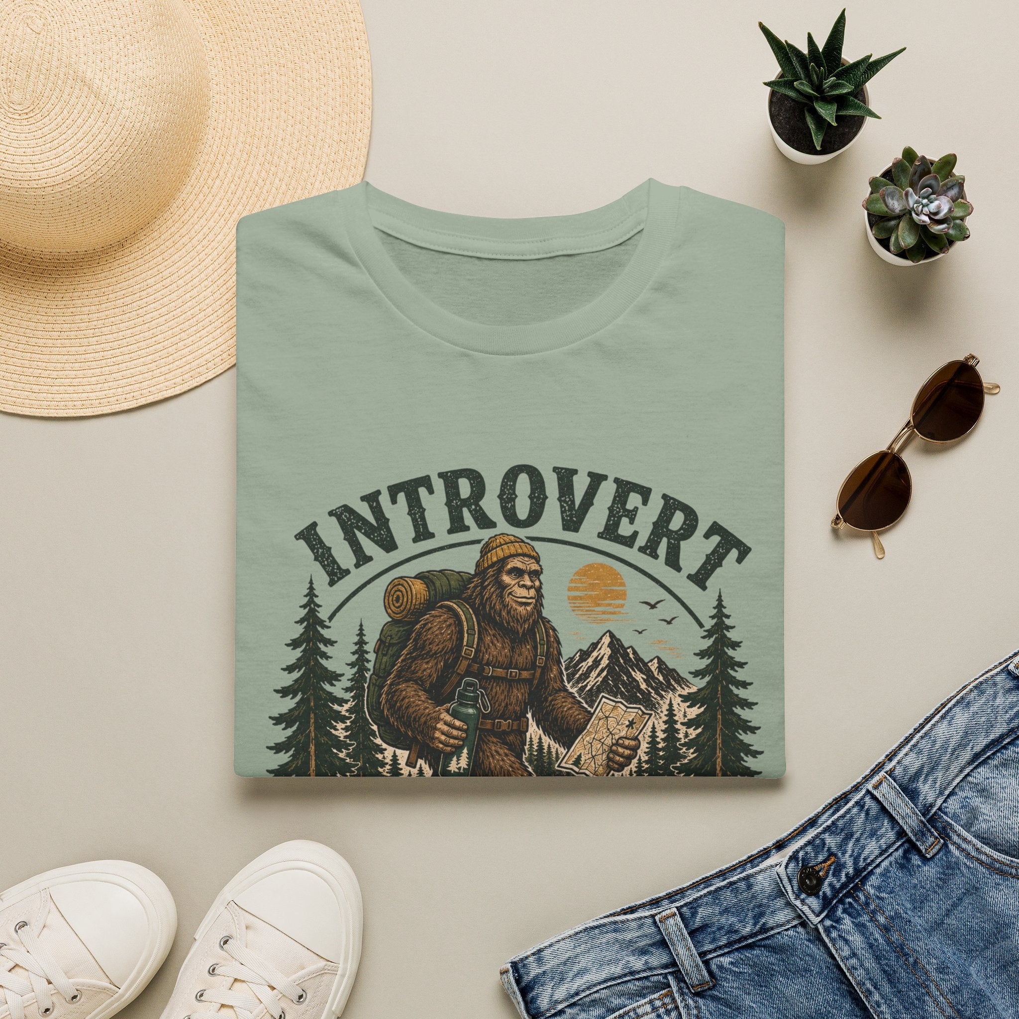 Introvert Hiking Club Tee