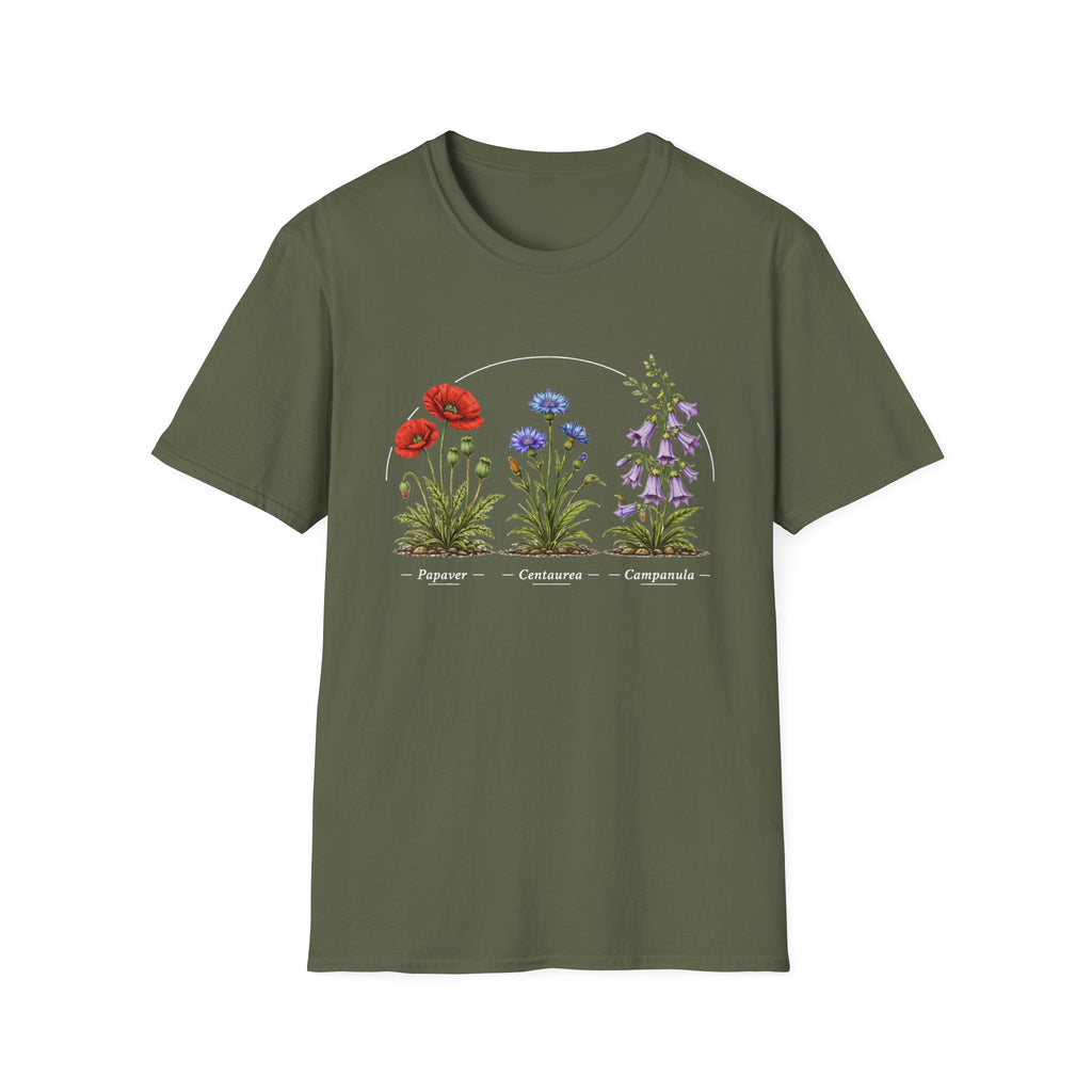 Vintage Botanical Wildflowers Tee