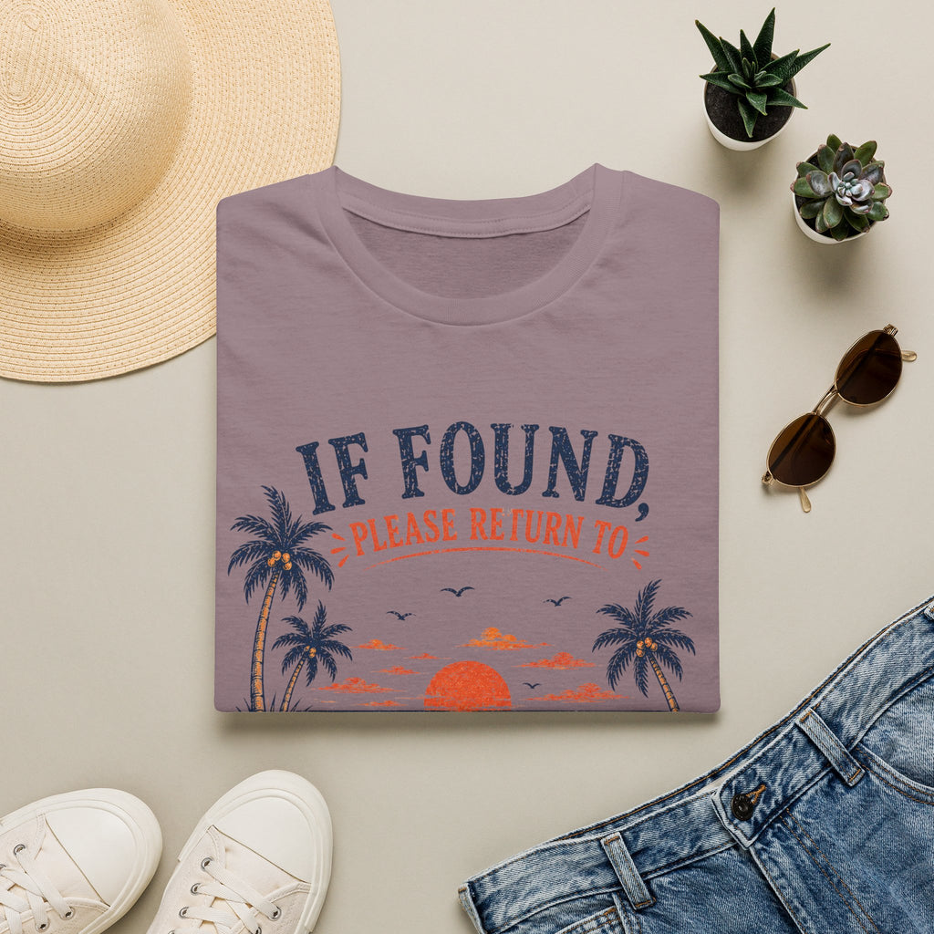 If Found Please Return To Beach Tee