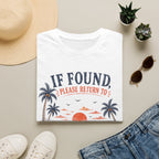 If Found Please Return To Beach Tee