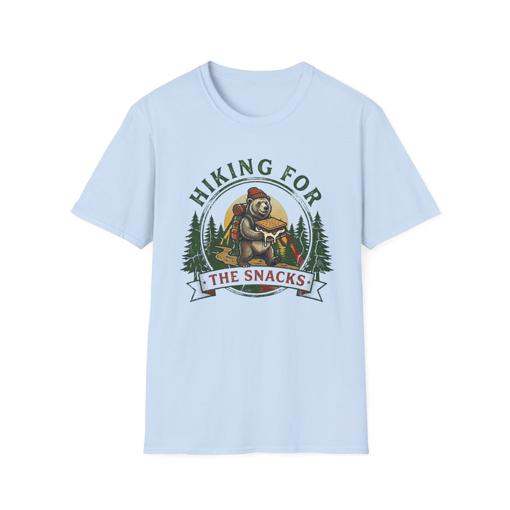 Hiking for the Snacks Bear Tee