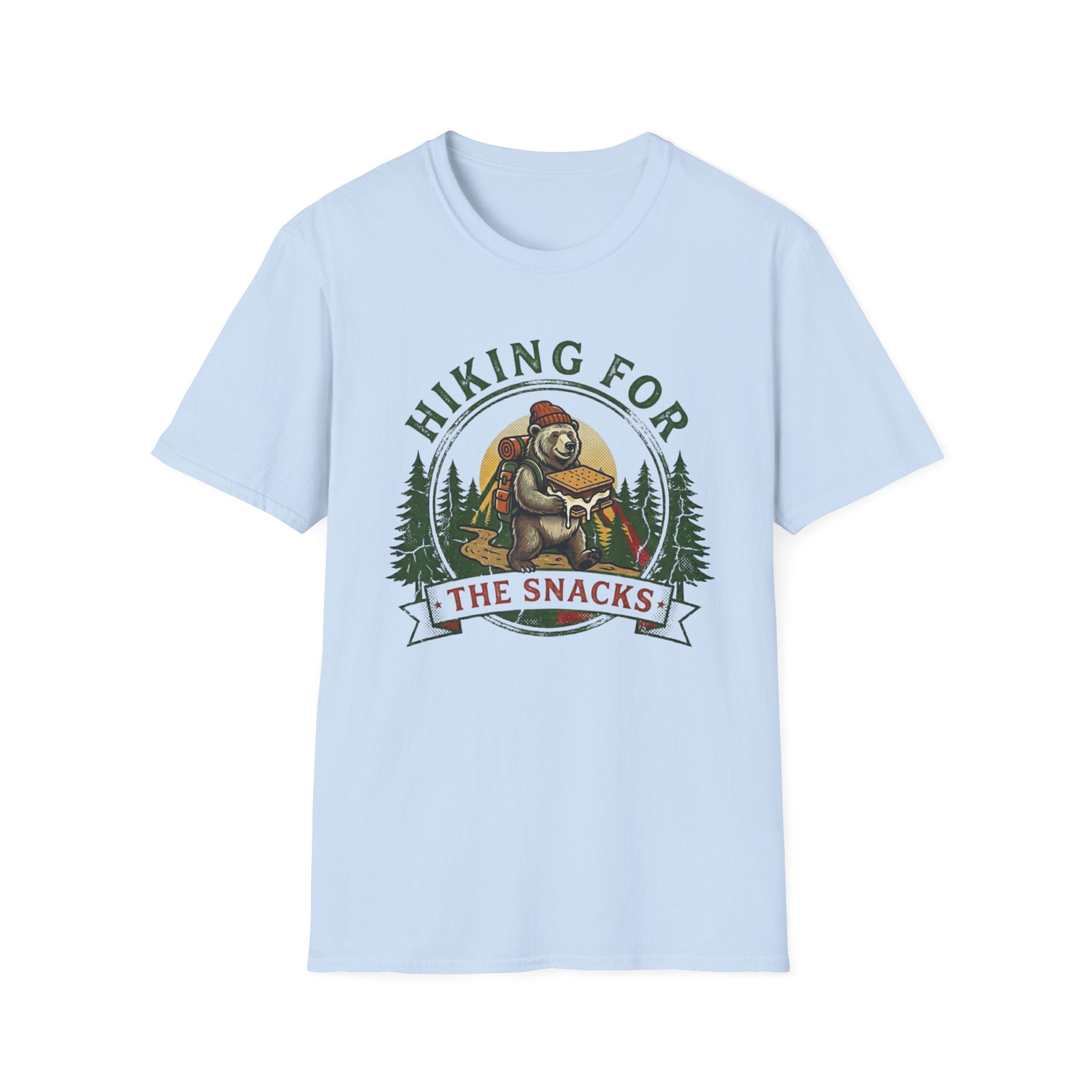 Hiking for the Snacks Bear Tee