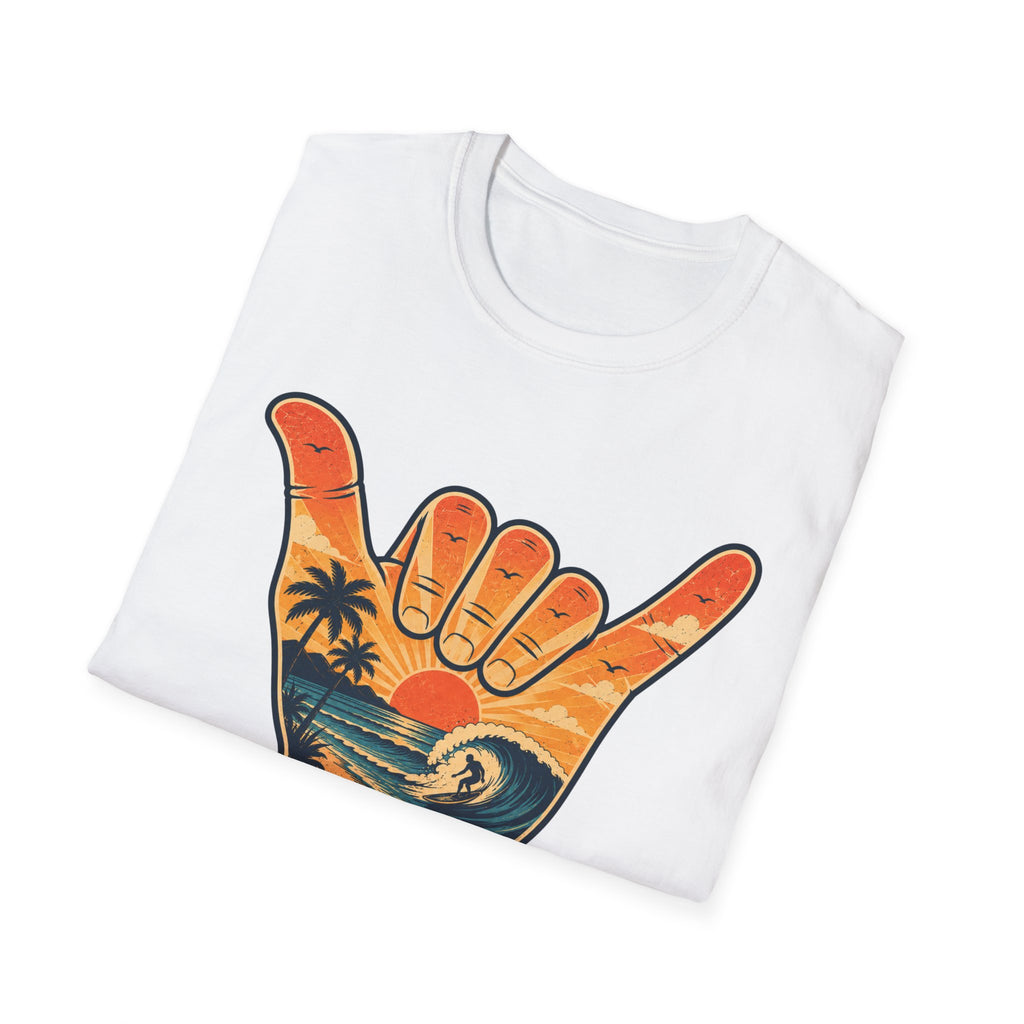 Hang Loose Sunset Surf Tee
