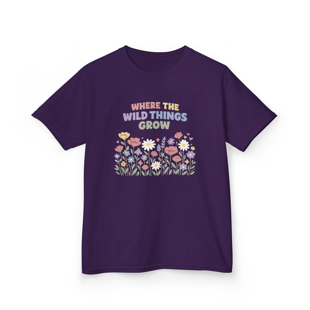 Where the Wild Things Grow Kids Tee