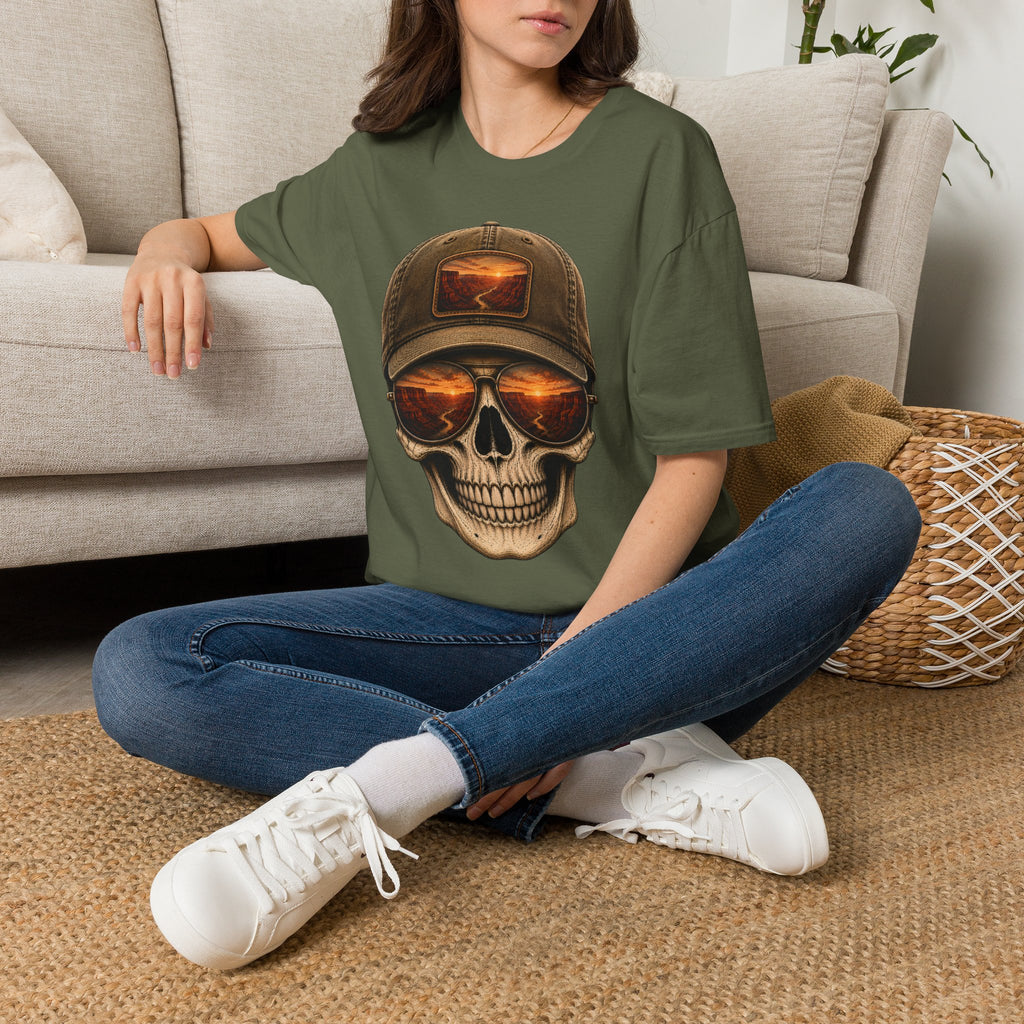 Canyon Sunset Skull Tee