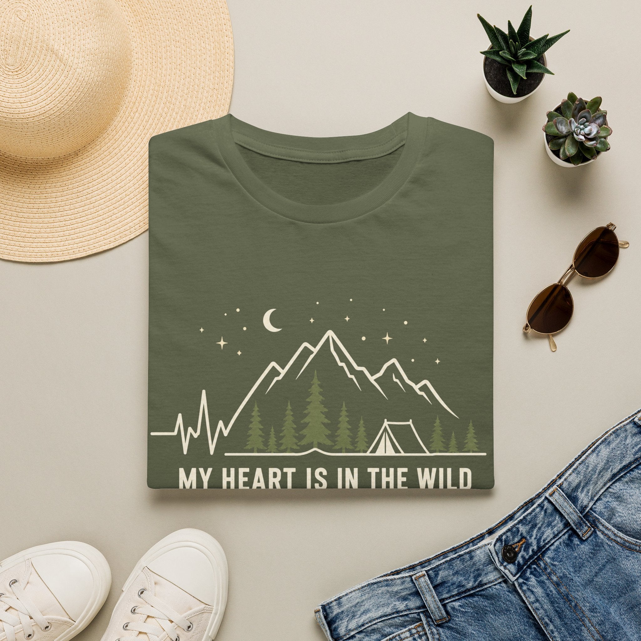 My Heart is in the Wild Tee