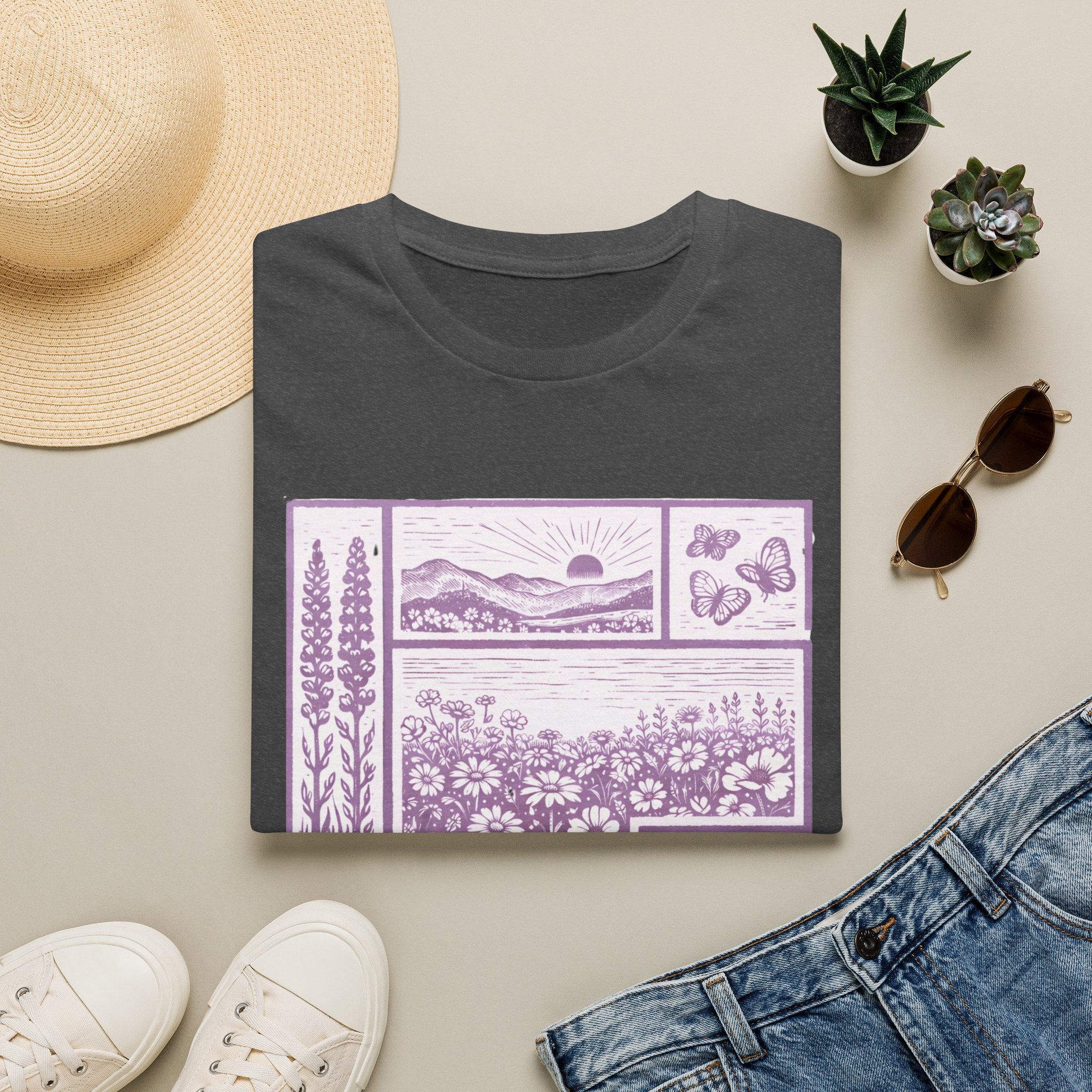 Wildflower Patchwork Meadow Tee