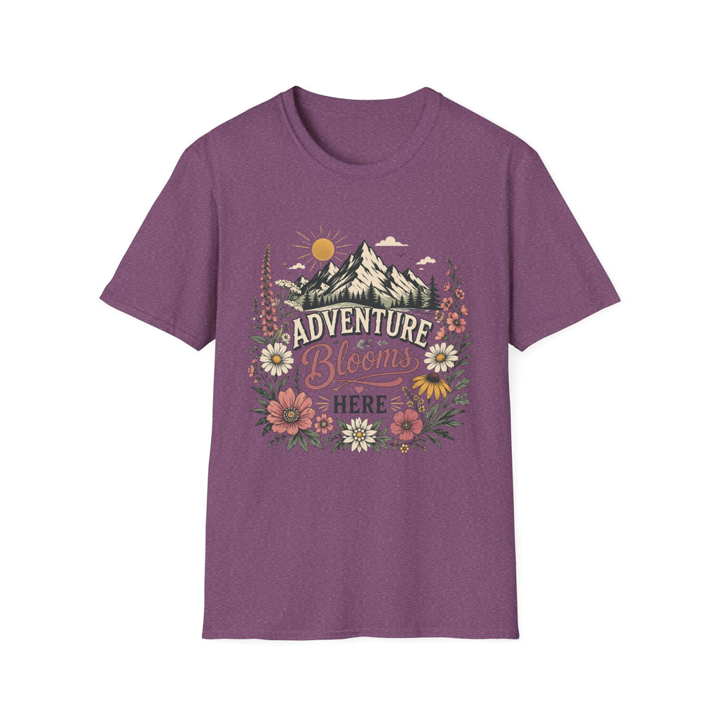 Adventure Blooms Here Tee