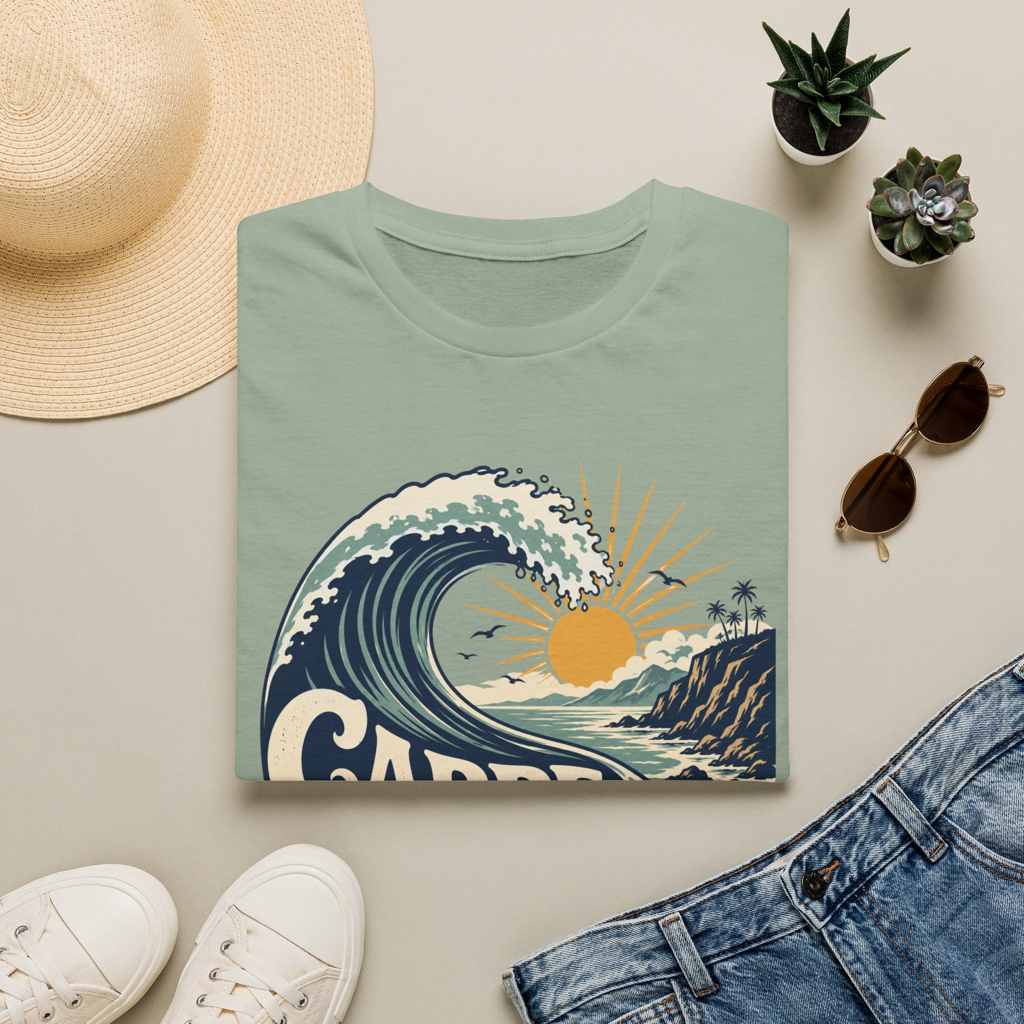 Carpe Diem Wave Tee