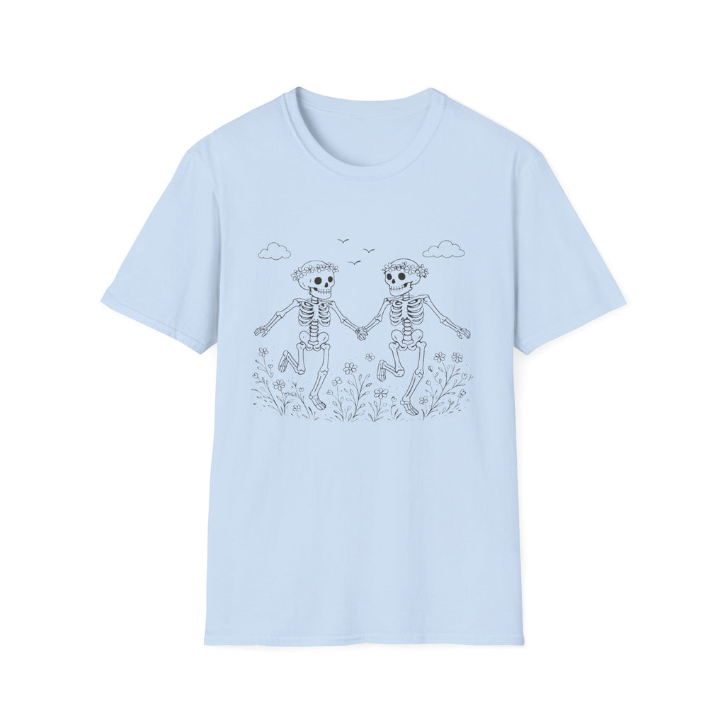 Dancing Skeleton Wildflower Tee