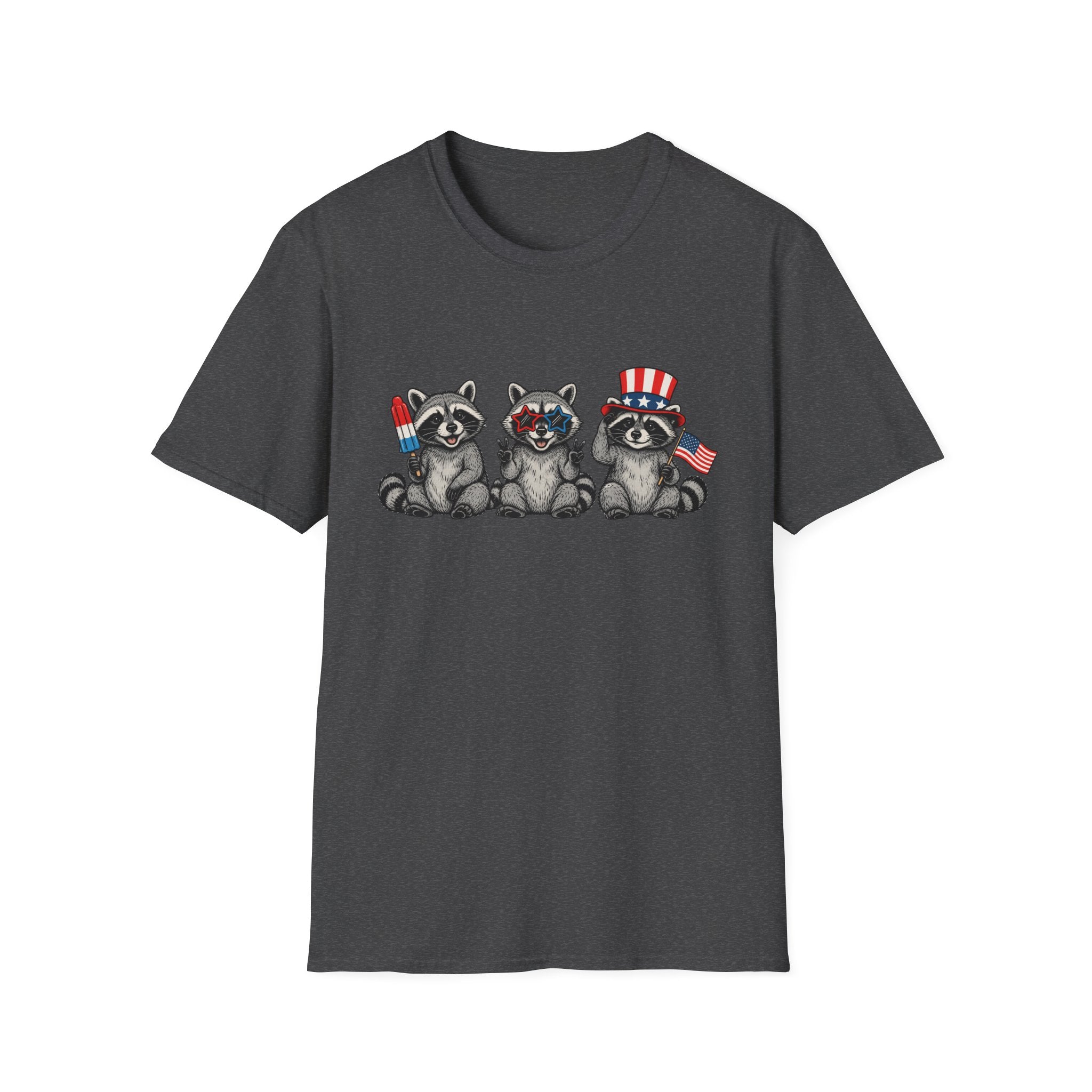 Feral and Free Raccoon Tee