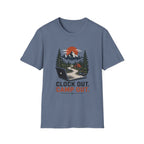 Clock Out, Camp Out Tee