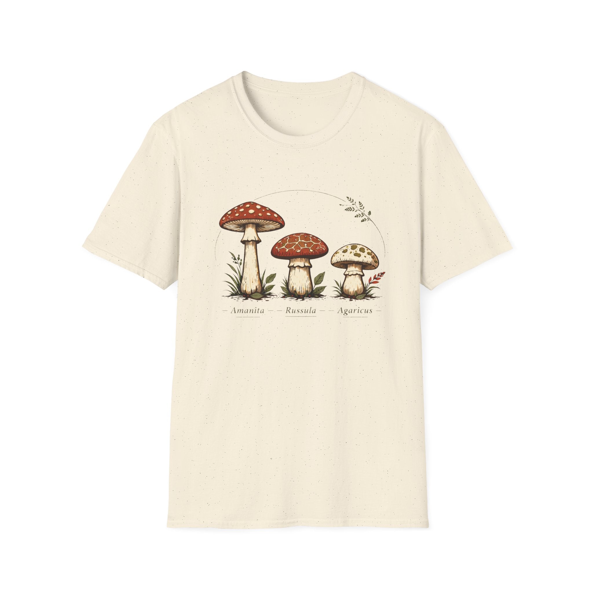 Vintage Mushroom Study Tee